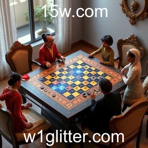 Explorando o Mundo dos Jogos de Mesa com w1 Glitter